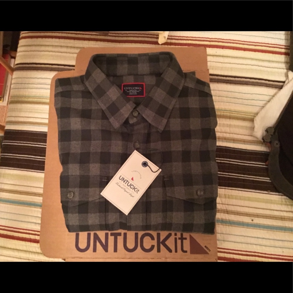 🔥Heavyweight Wrinke-Free Vigouroux Flannel BD🔥